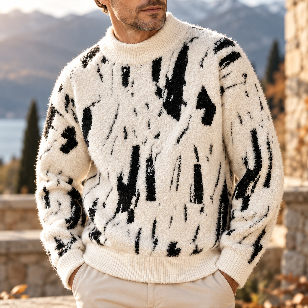 Maison Brushstroke Sweater
