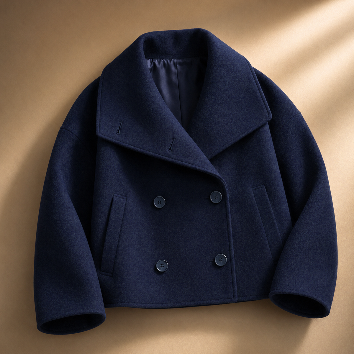 Delevigne Crop Coat