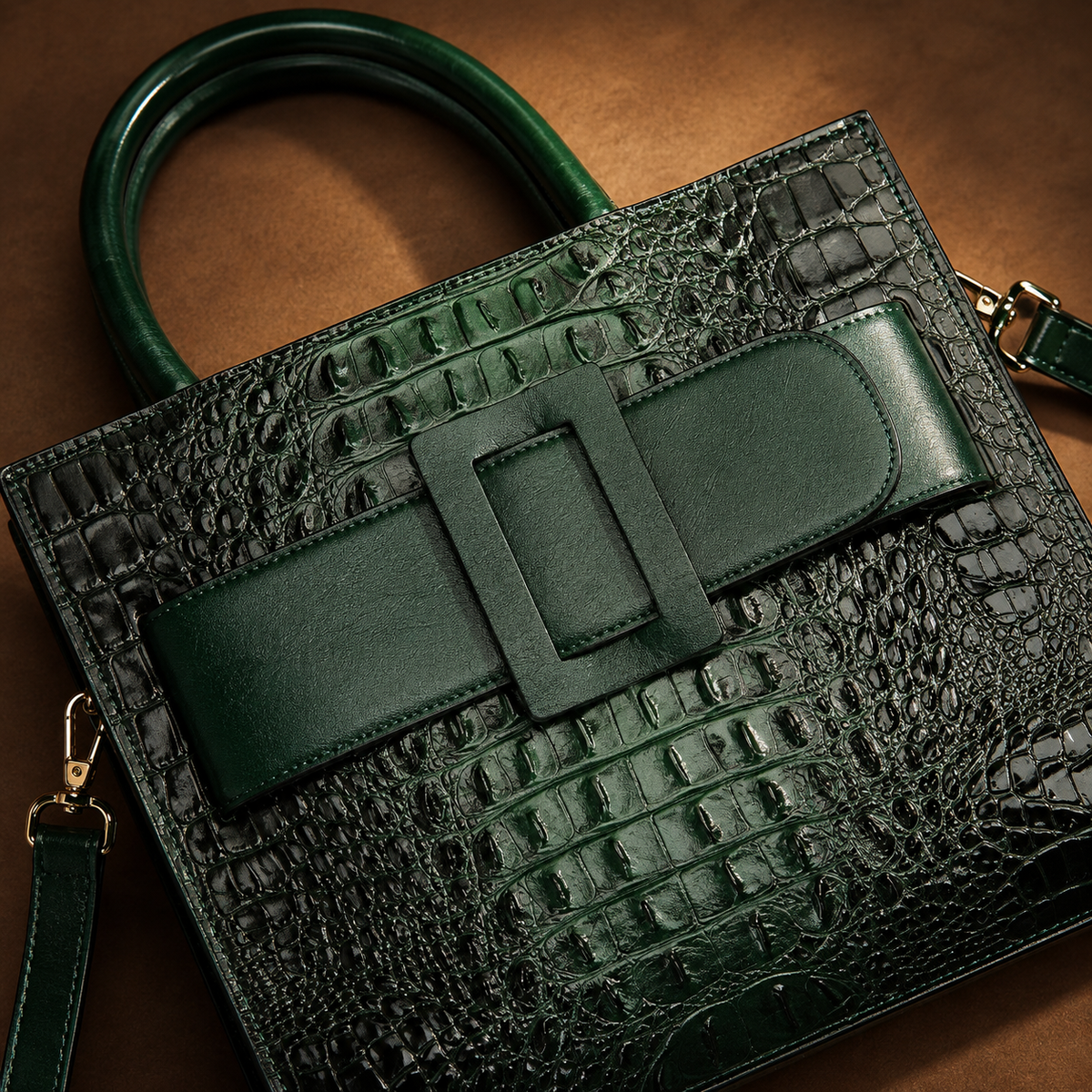The Carrington Croc Tote