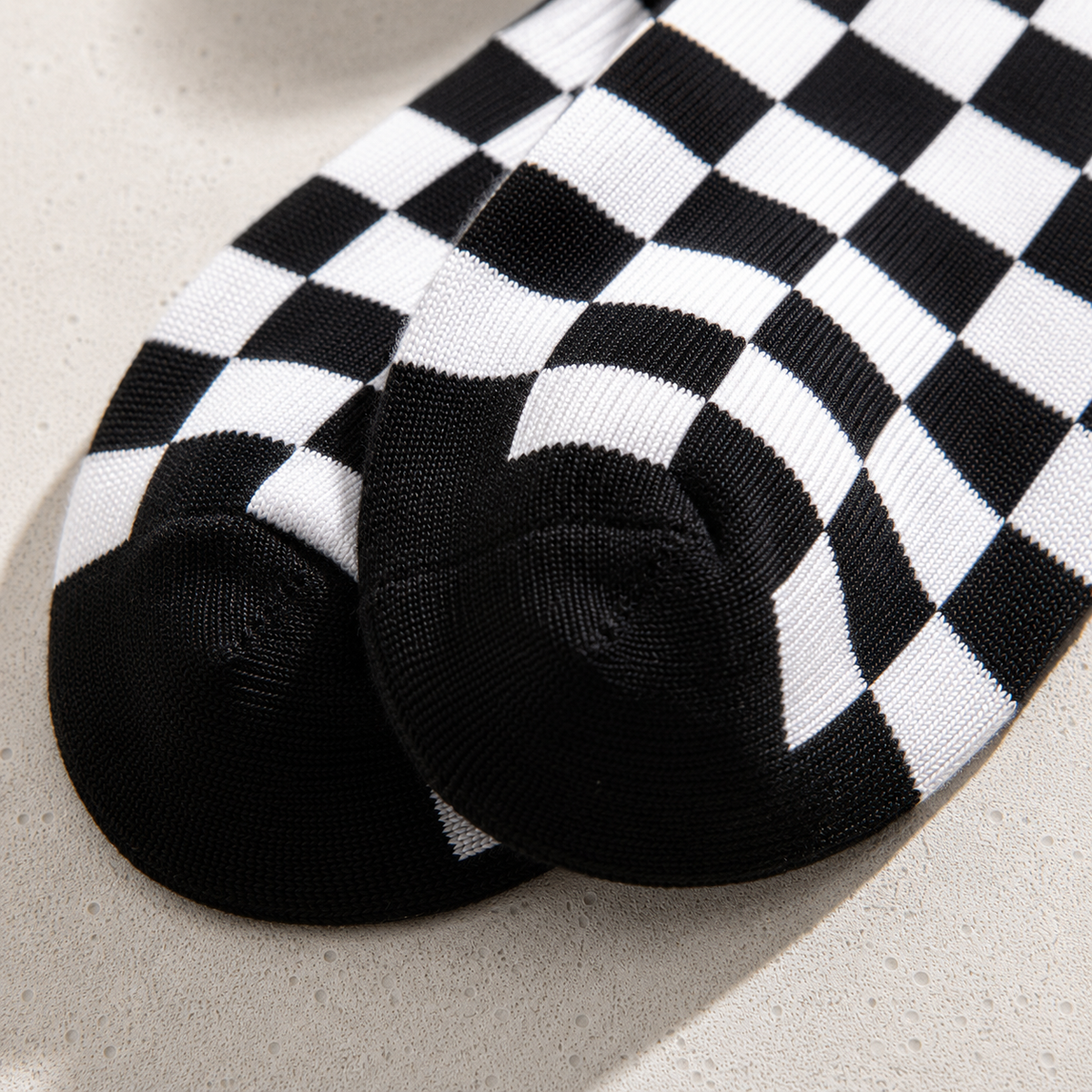 Checkboard Crew Socks