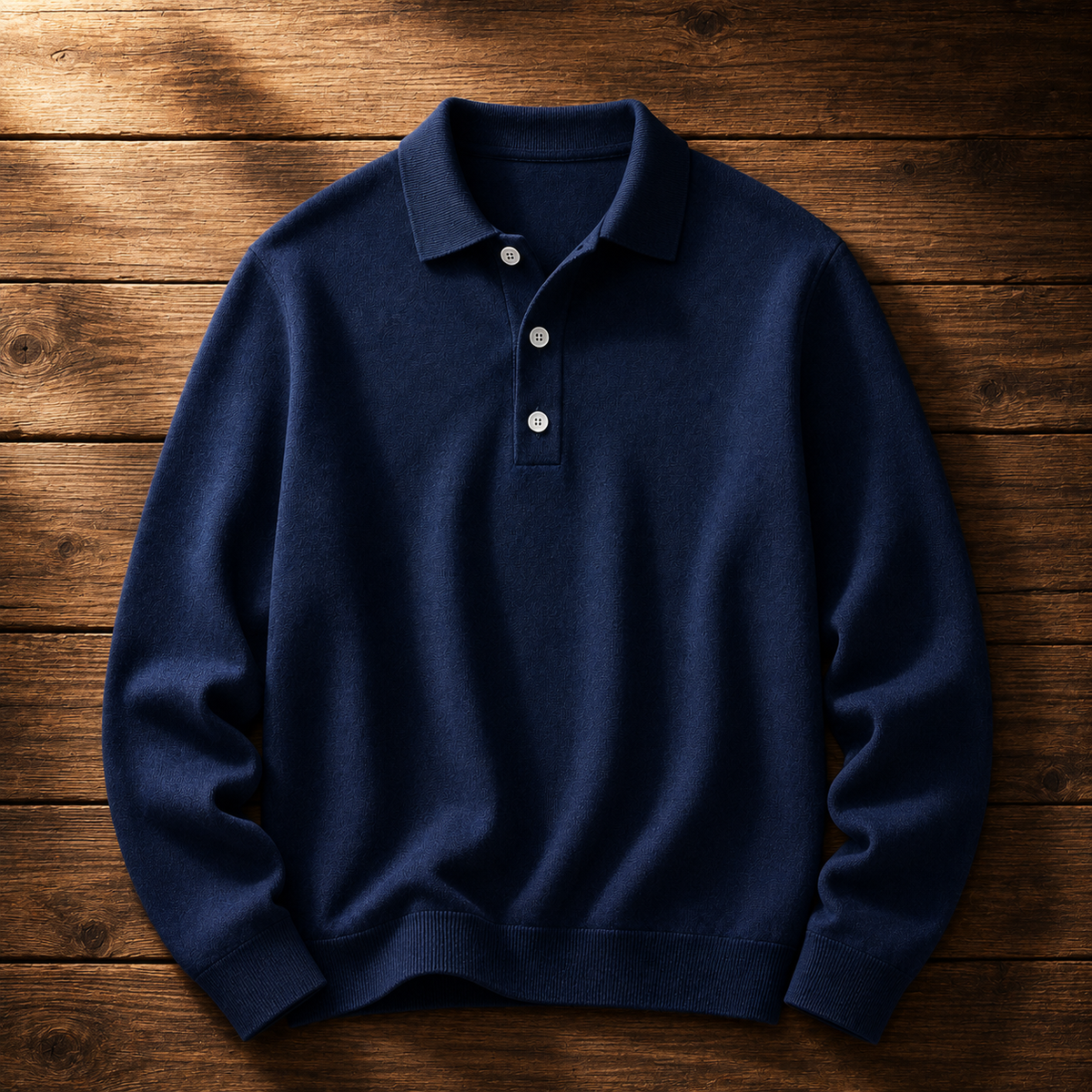 Carson Long-Sleeve Polo