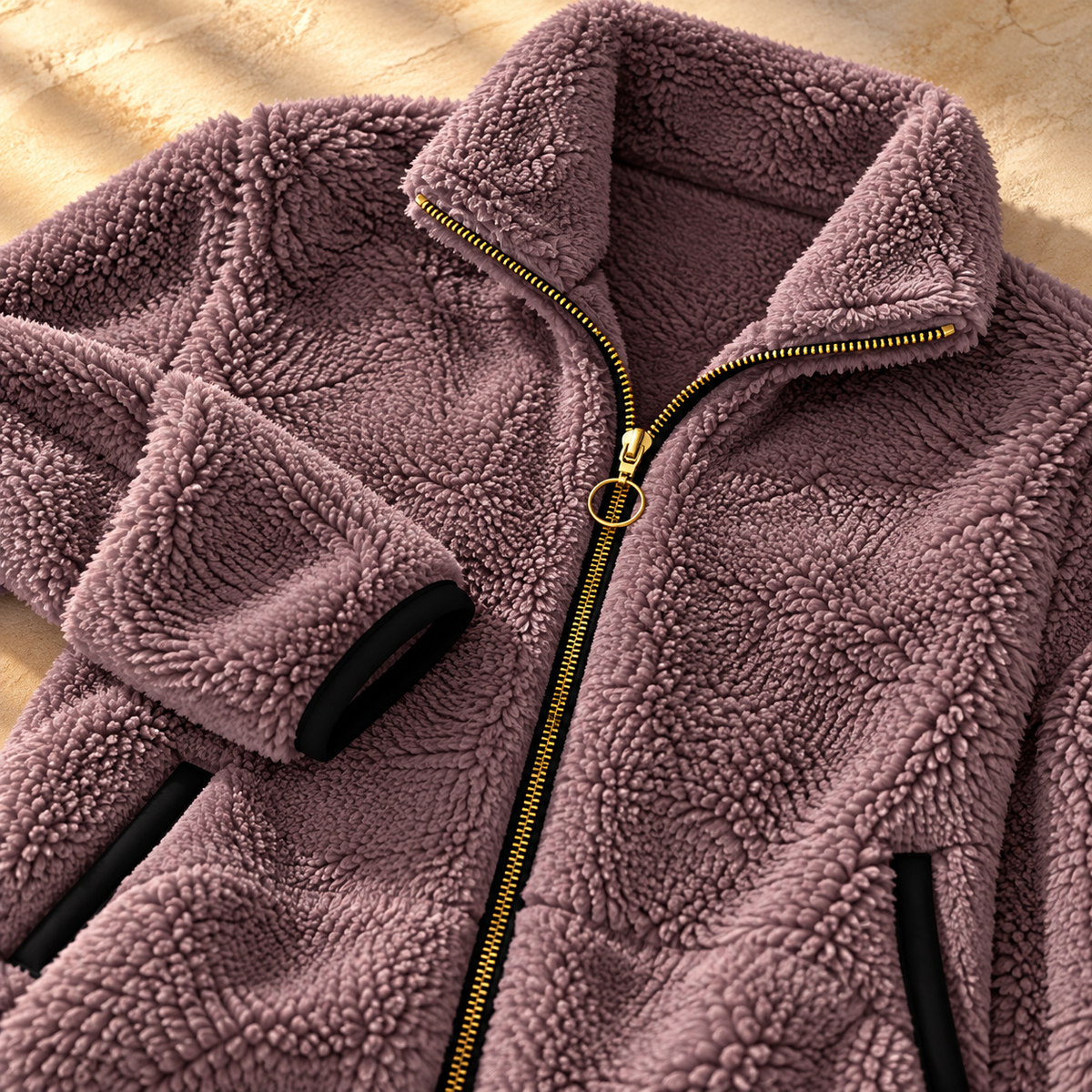 Margaux Zip Teddy Fleece