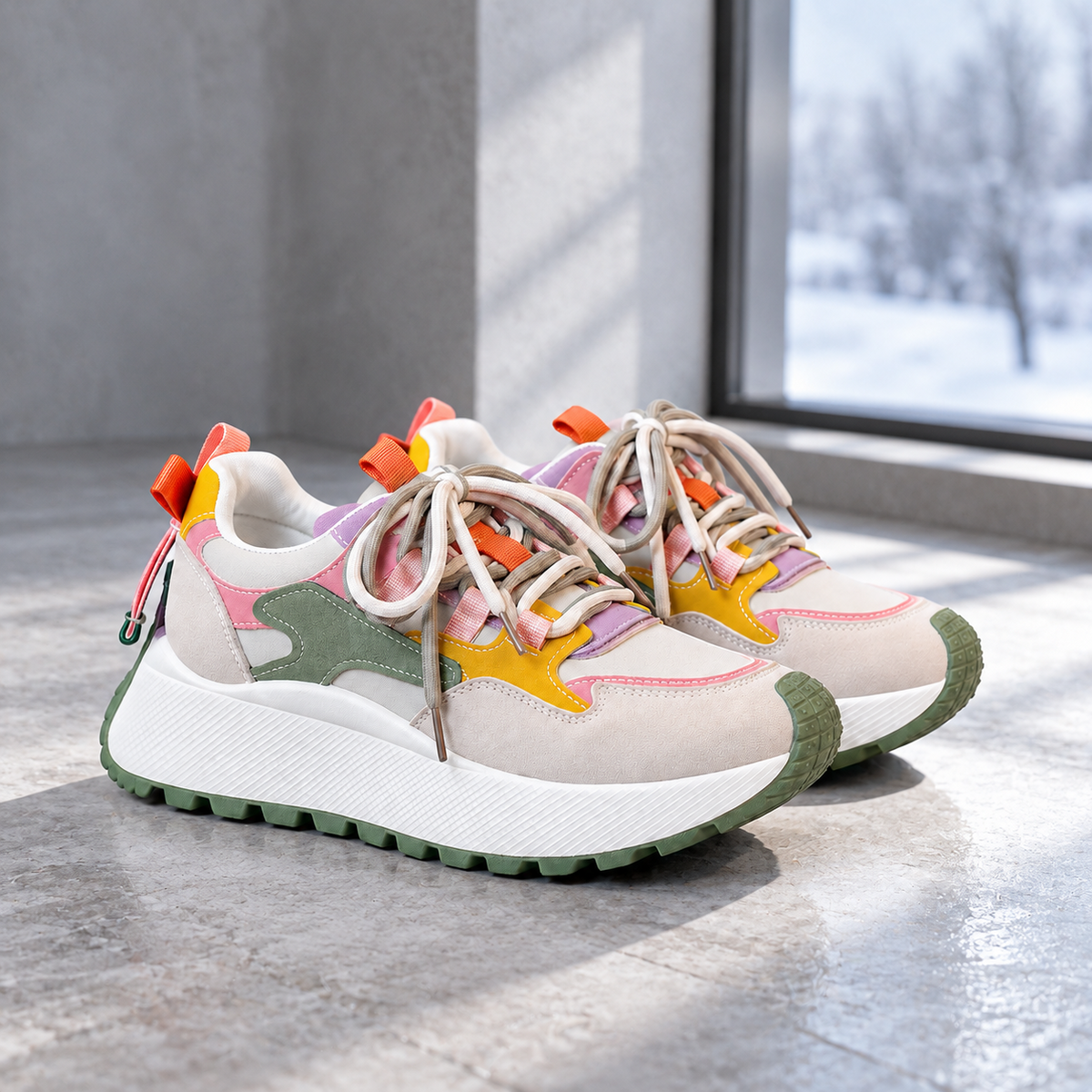 Camille Colorblock Sneakers
