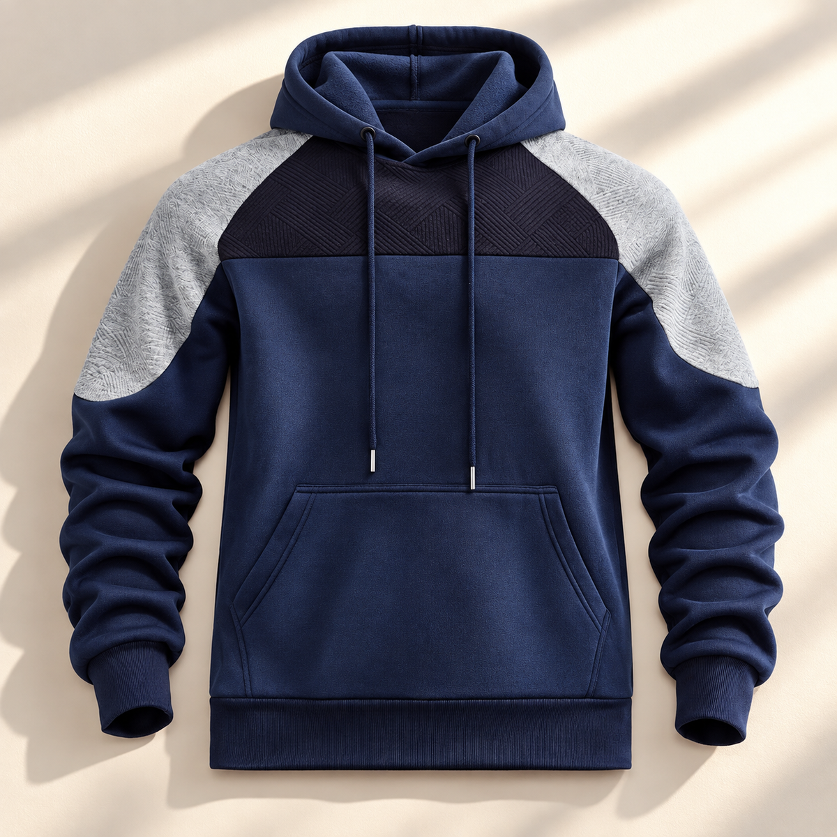Hutton Panel Fleece Hoodie