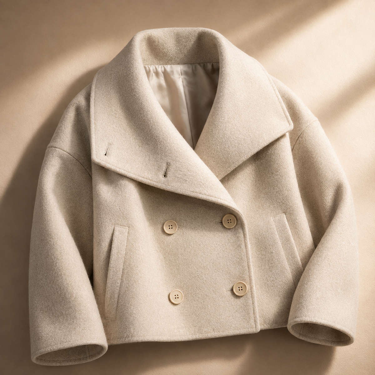 Delevigne Crop Coat