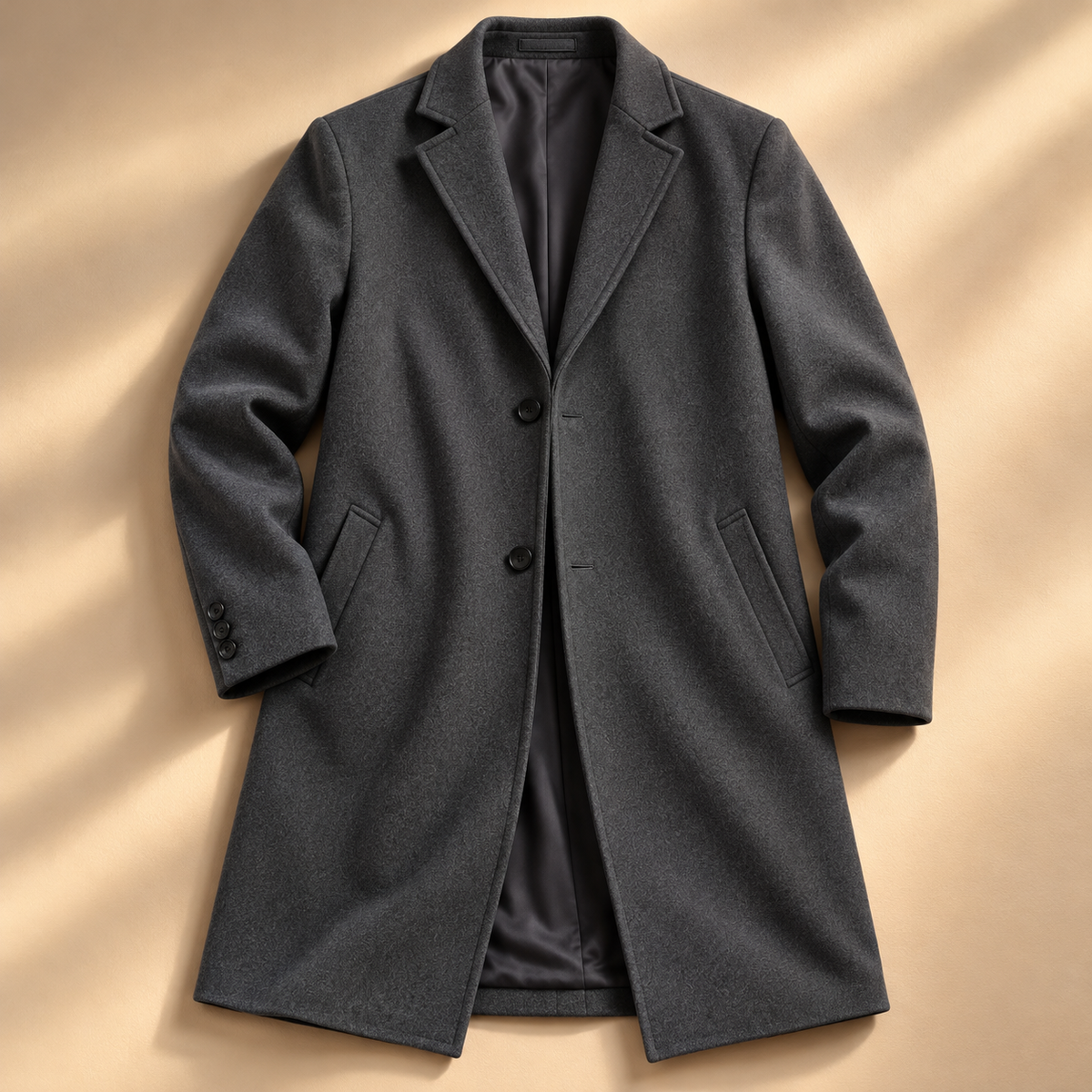Brandt Notch-Lapel Overcoat