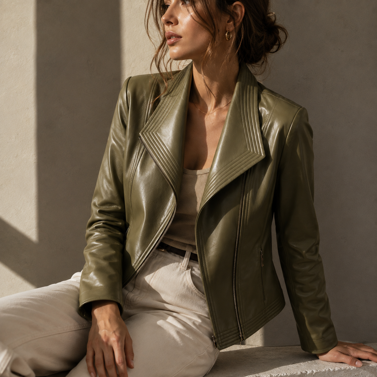 Francine Leather Jacket