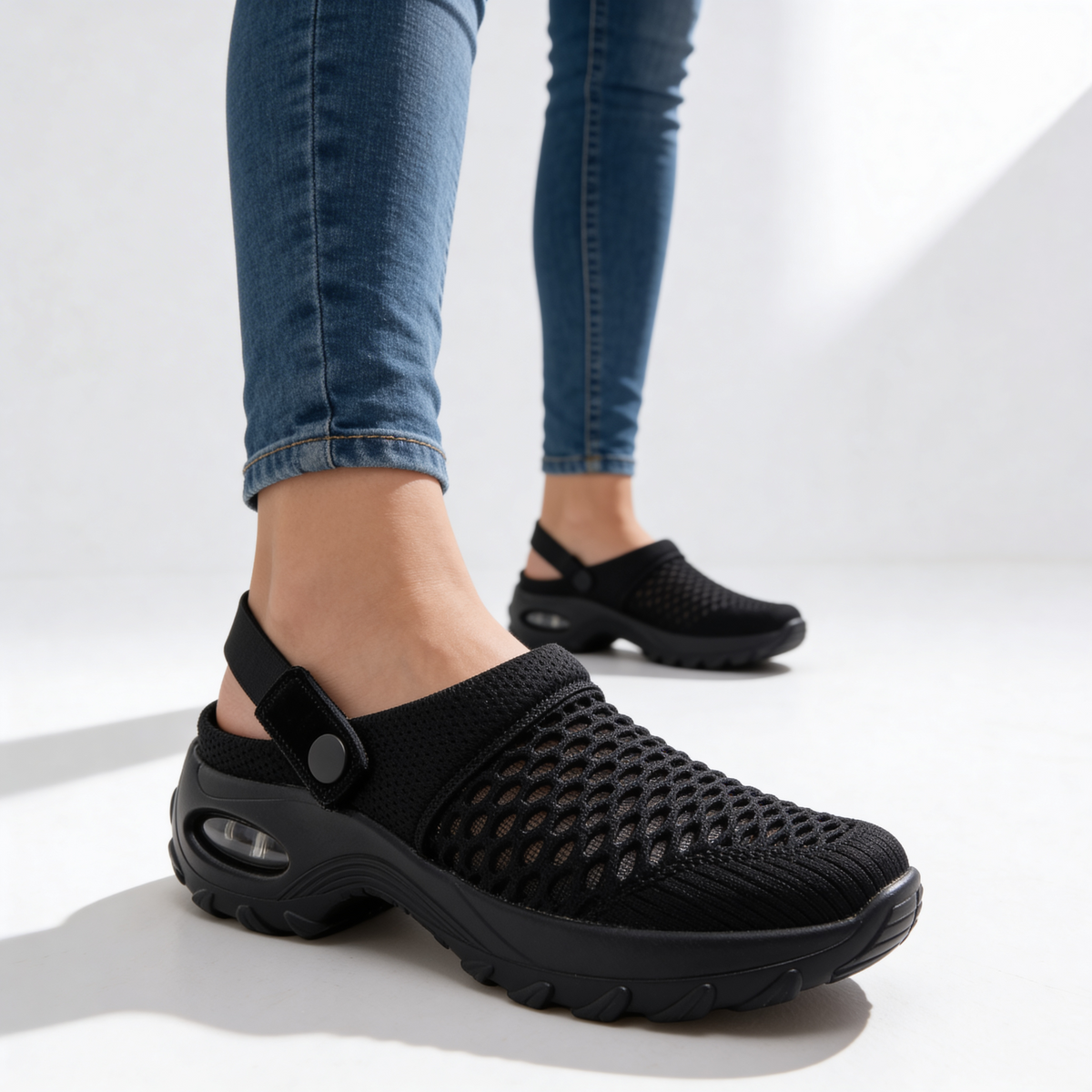 Elle Rae Aircool Orthopedic Sneakers