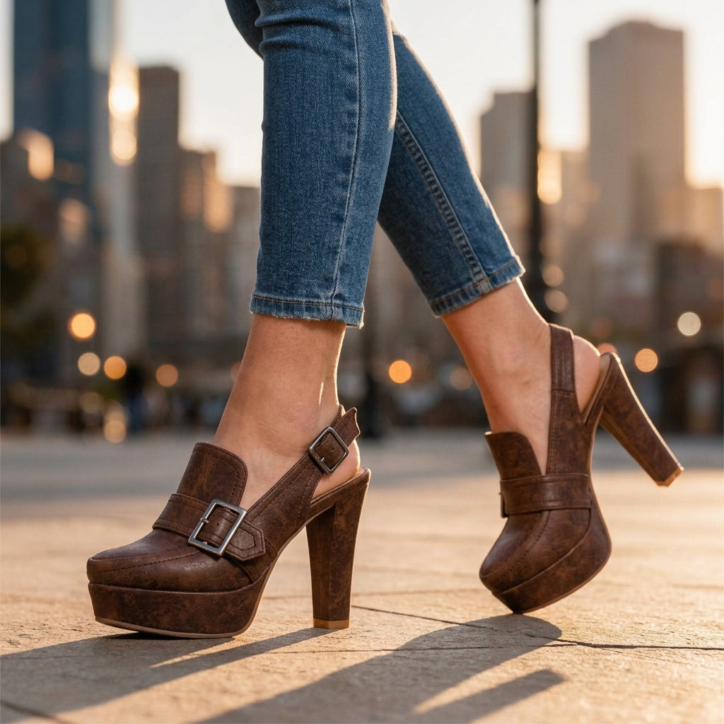 Hayley Slingback Heels