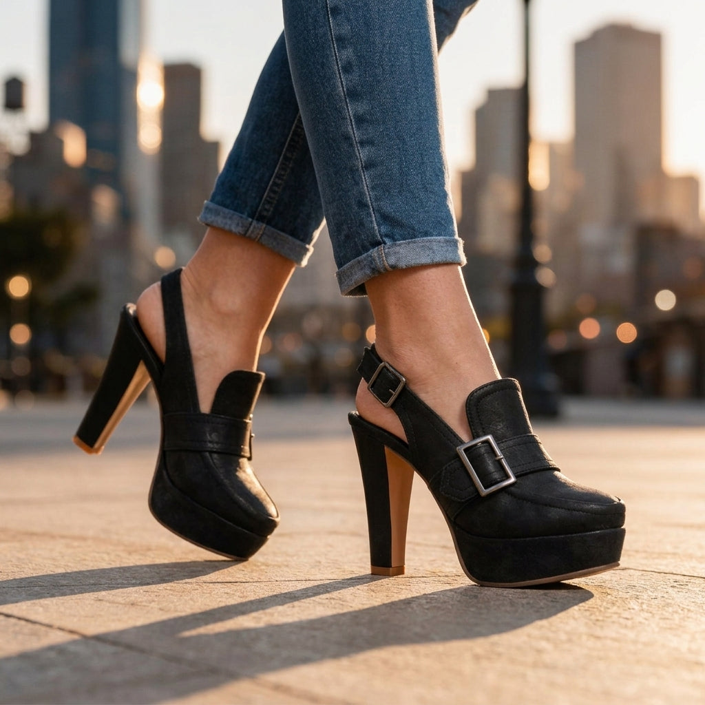 Hayley Slingback Heels