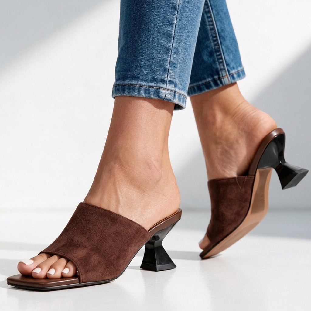 Aurora Suede Heels