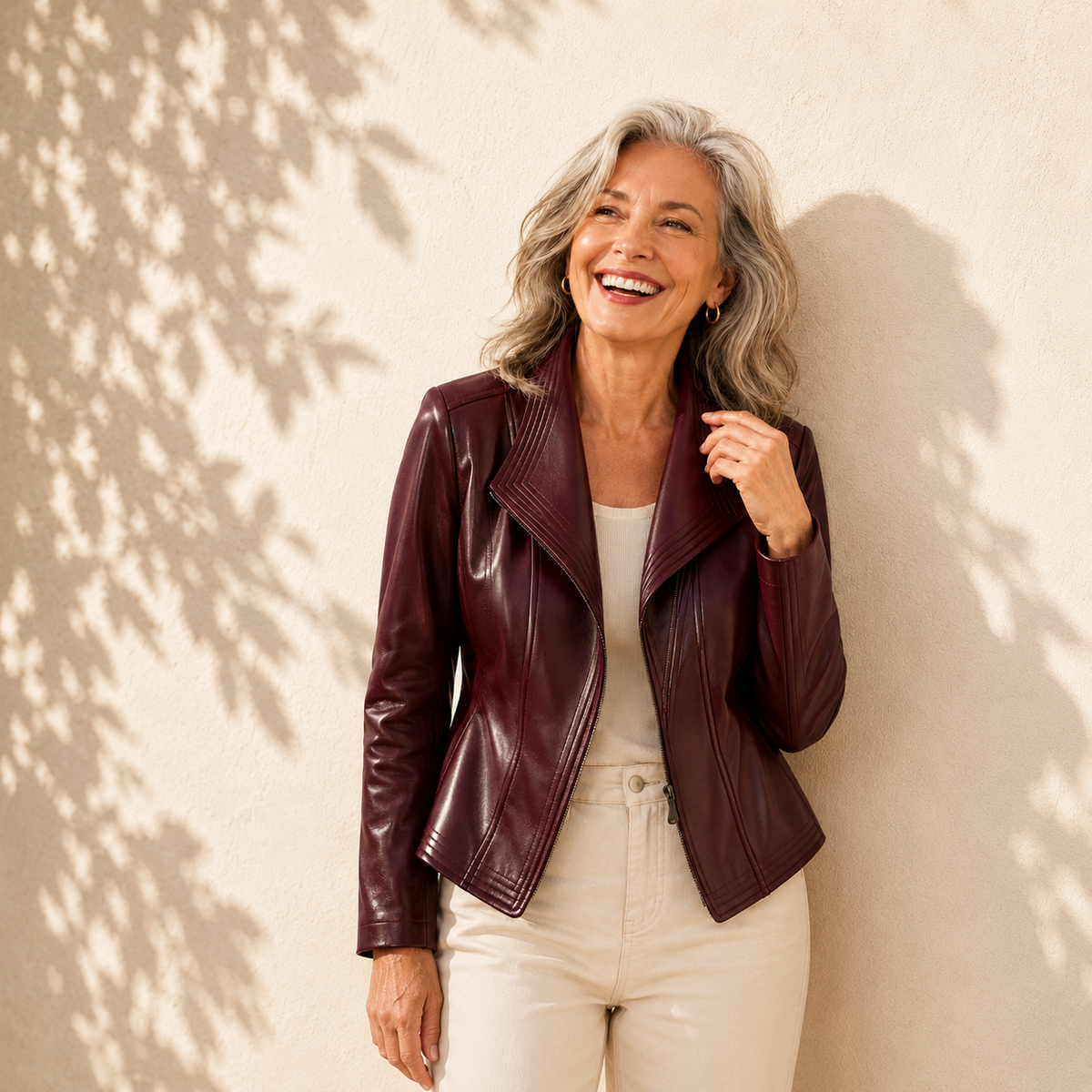 Francine Leather Jacket