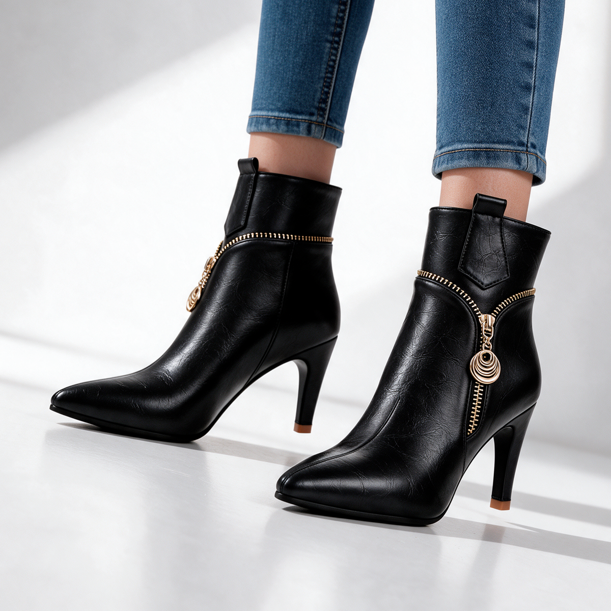 Joanne Zip Ankle Boots