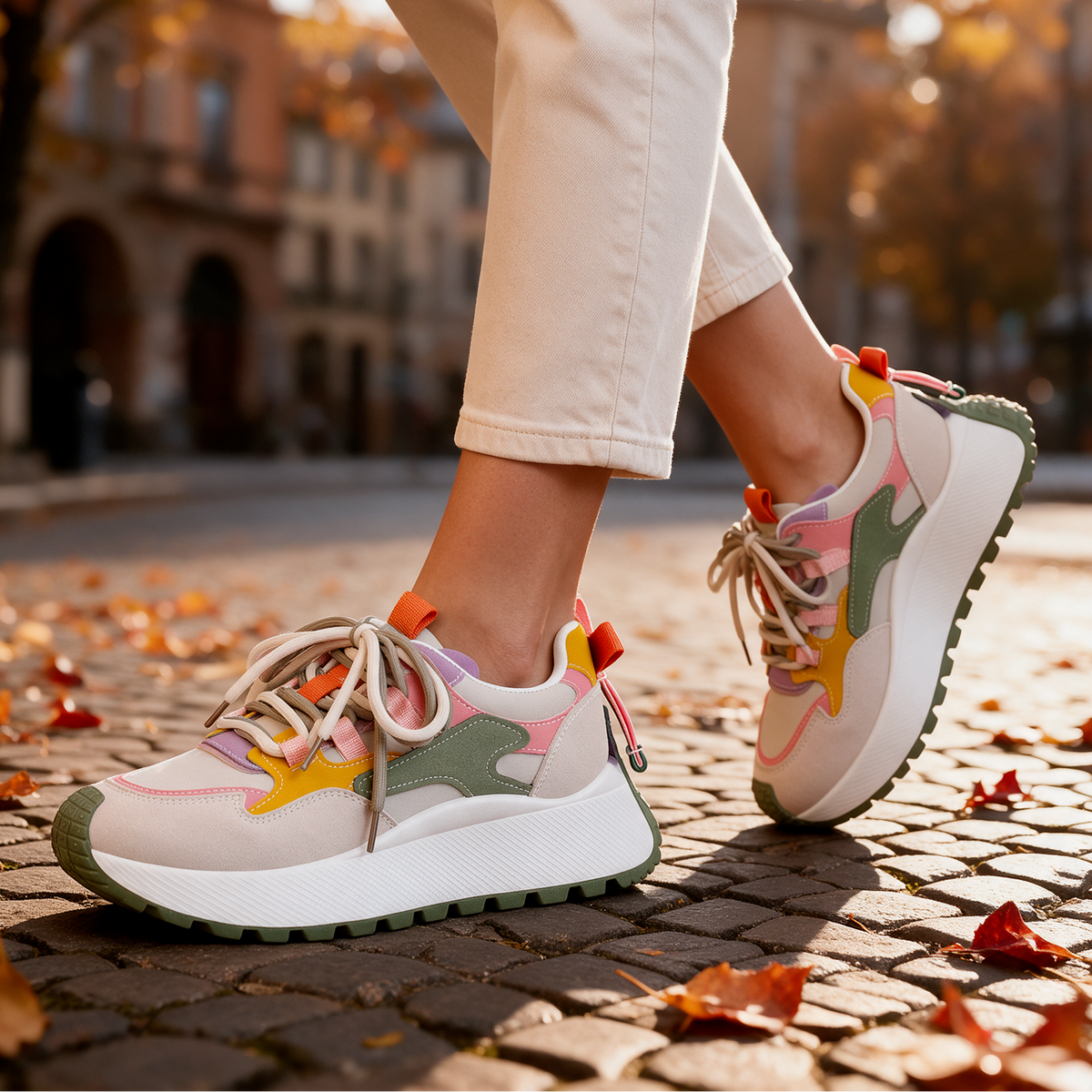Camille Colorblock Sneakers