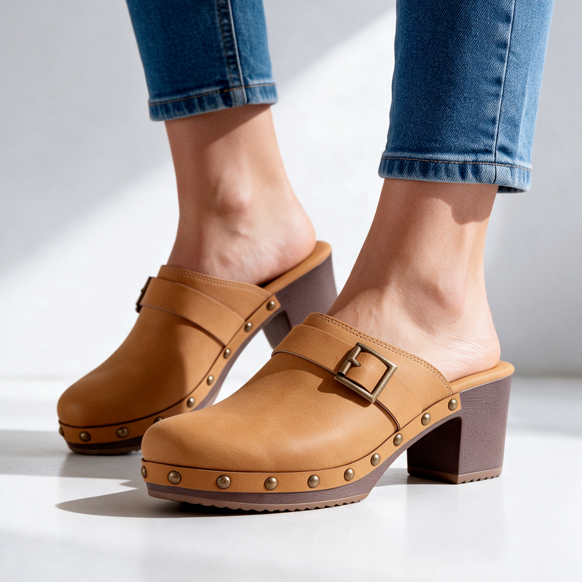Audrey Closed-Toe Mules