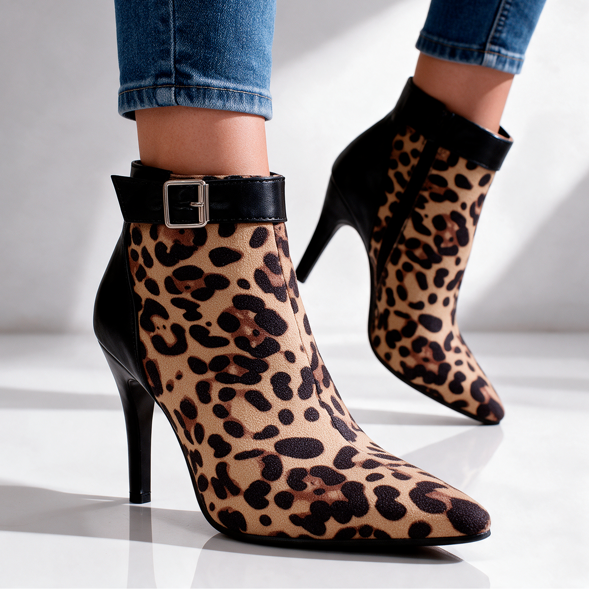 Madeline Buckle Booties