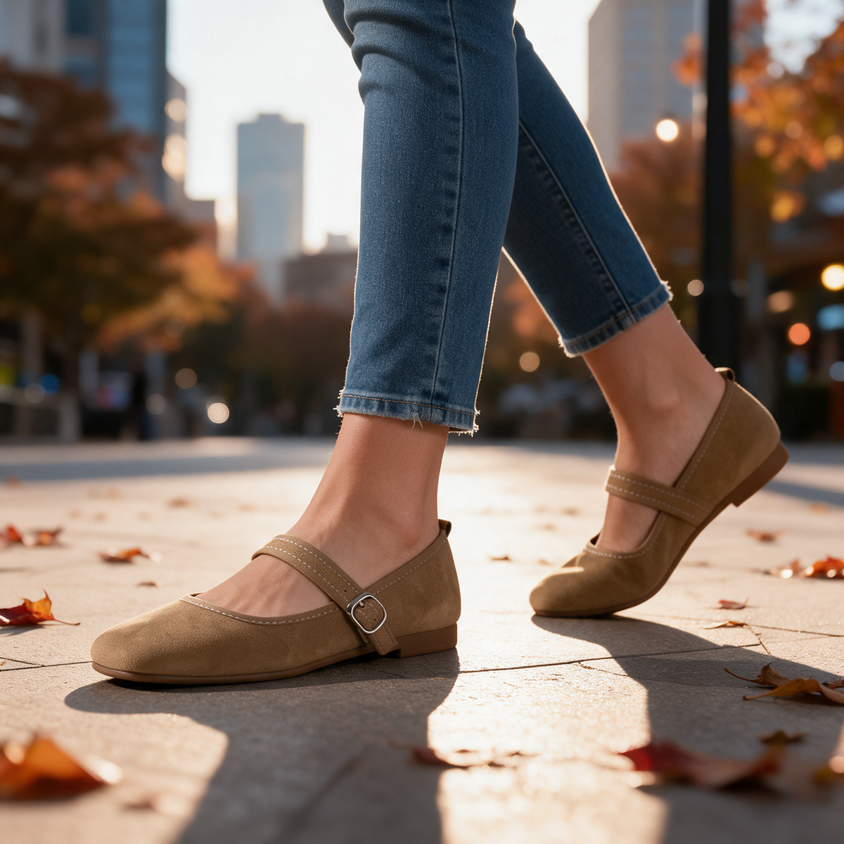 Marcella Strap Flats
