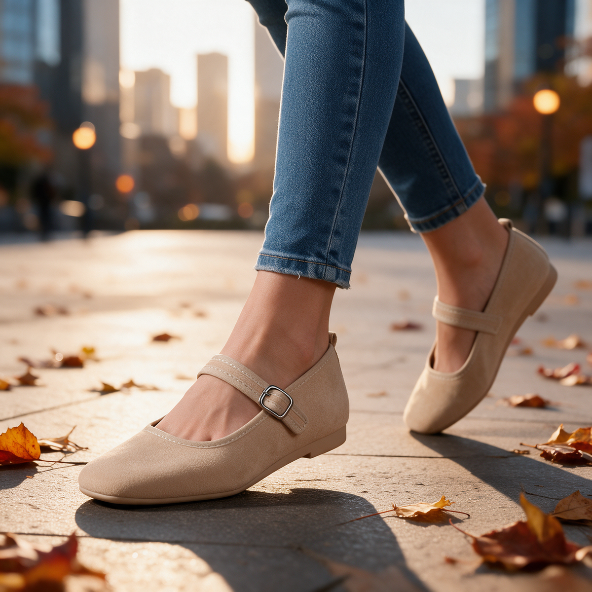 Marcella Strap Flats