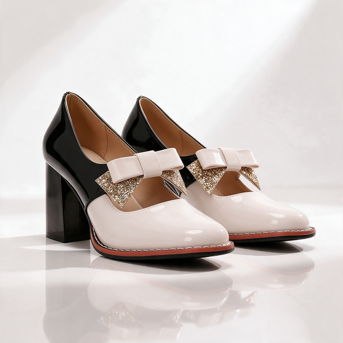Claire Bowtie Mary Janes