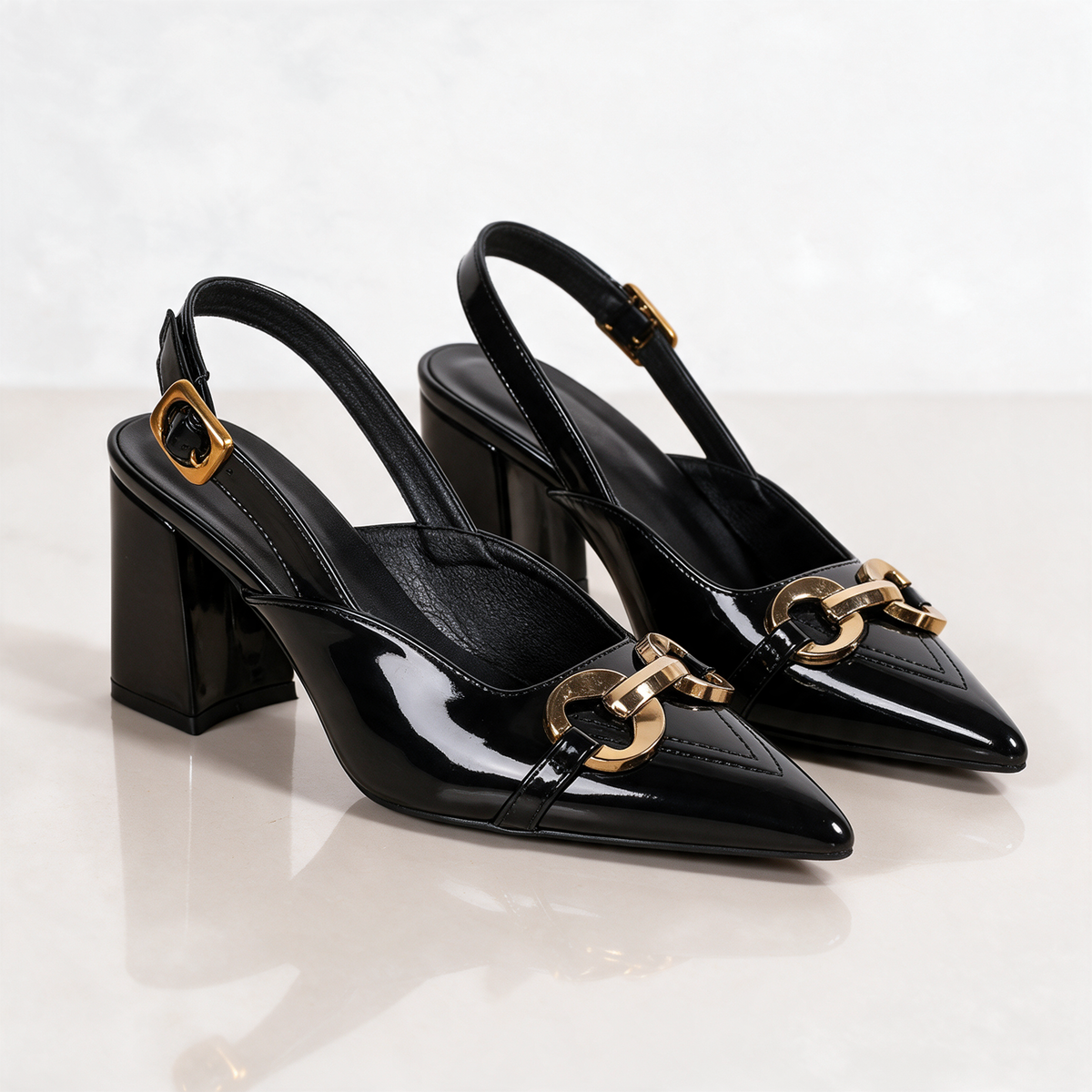 Lizzie Link Slingbacks