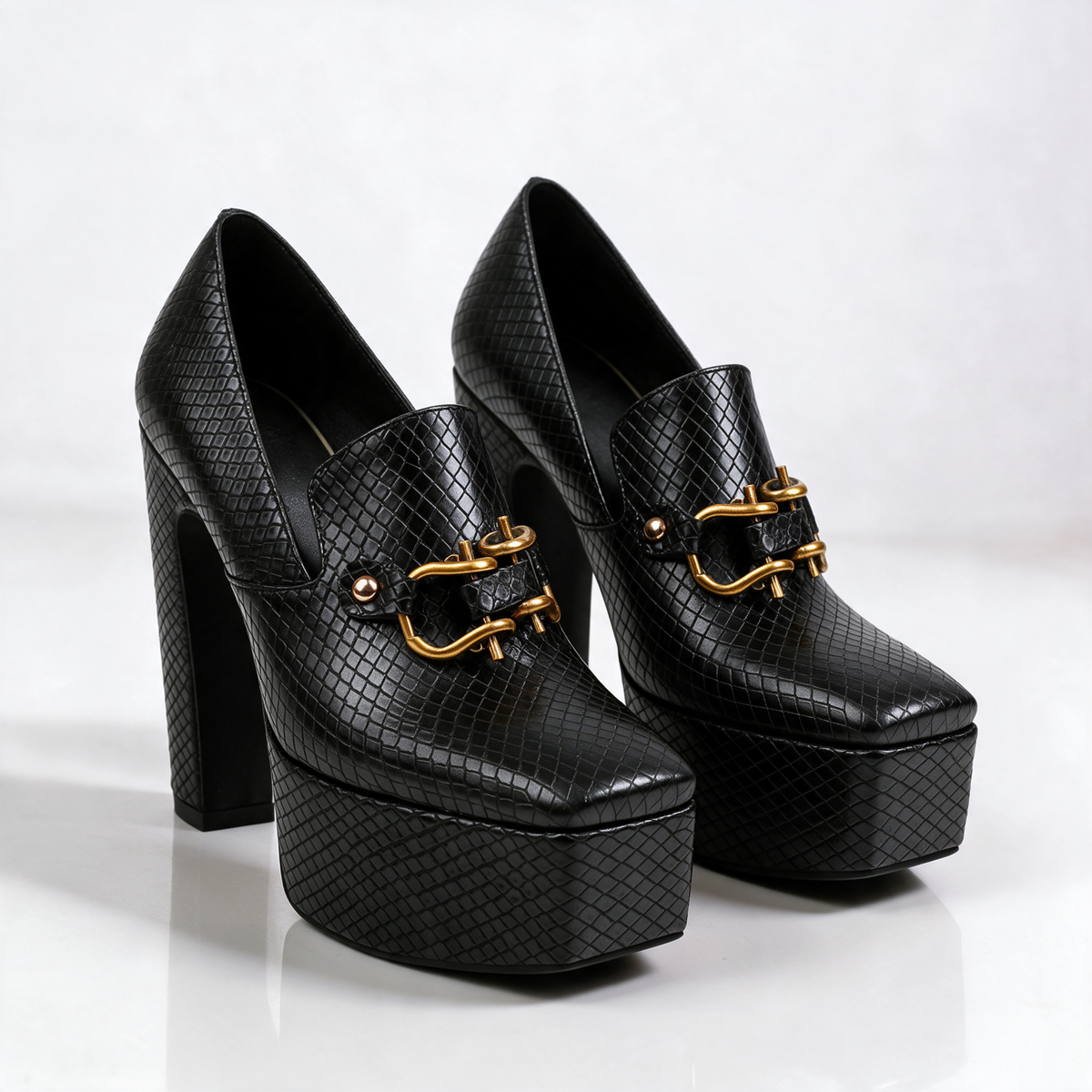 Yvonne Platform Loafer Pumps