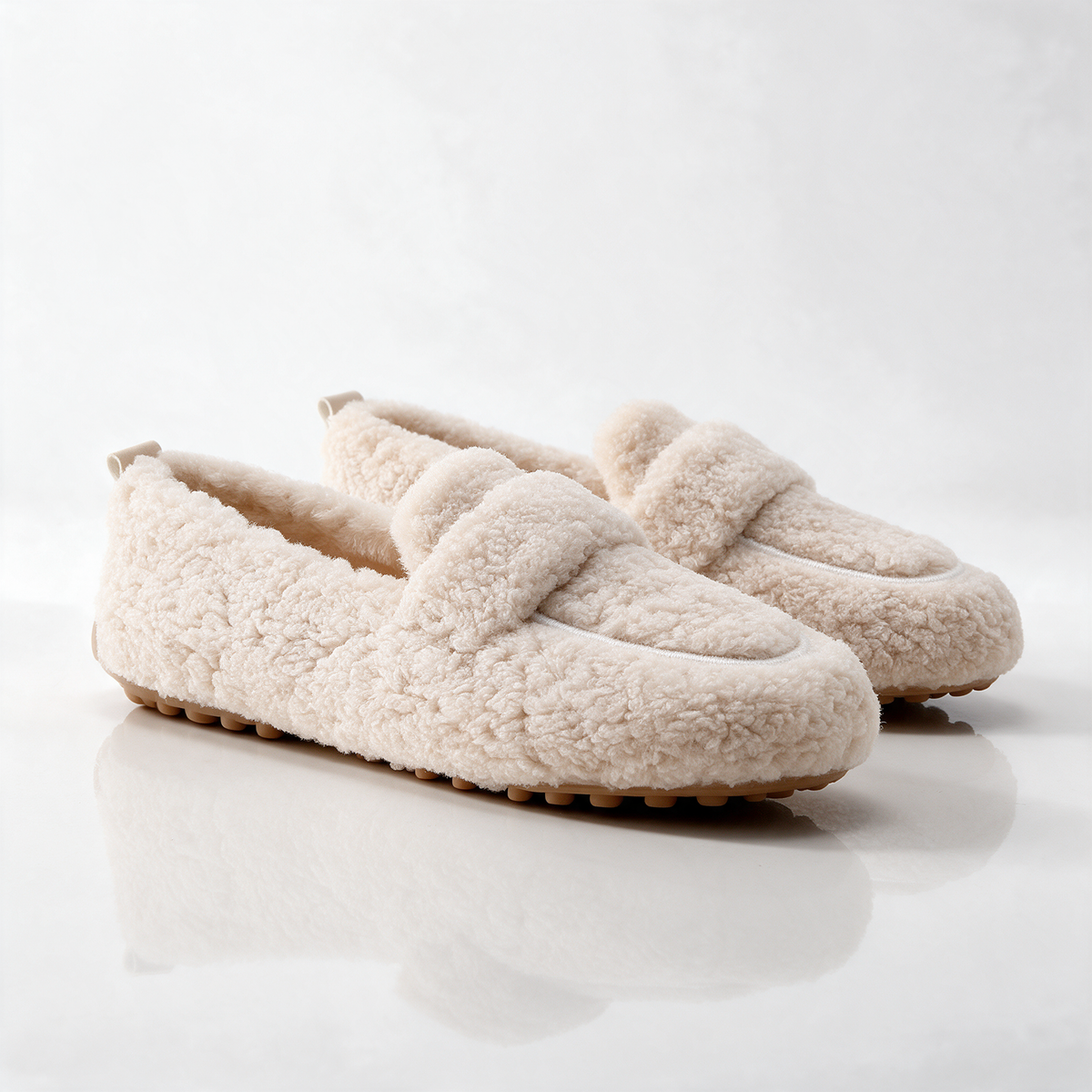 Corra Teddy Loafers