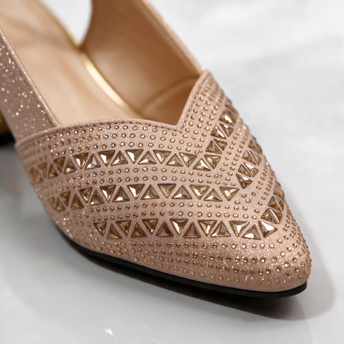 Noemi Sparkle Slingbacks