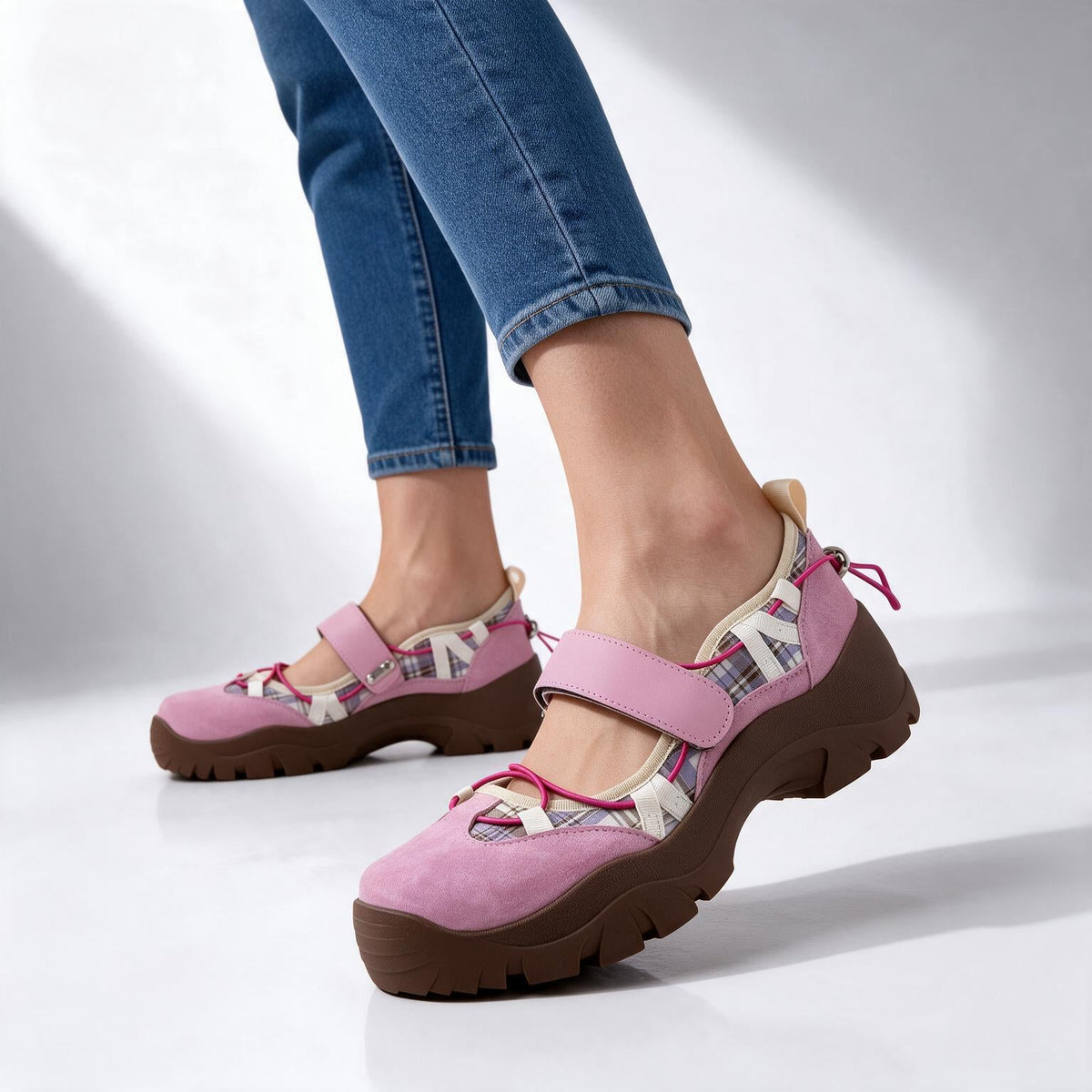 Cassie Trail Mary Jane Sneakers