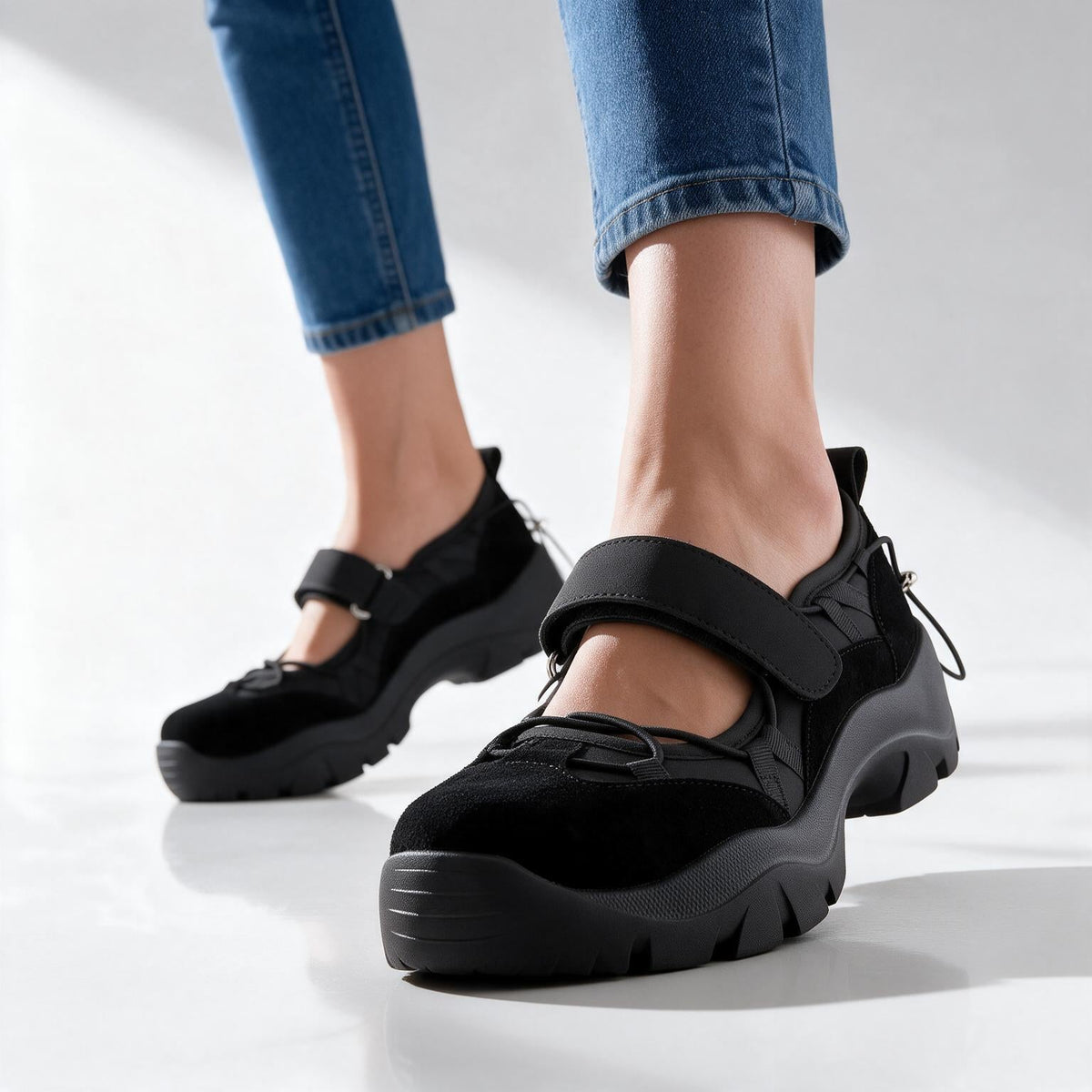 Cassie Trail Mary Jane Sneakers