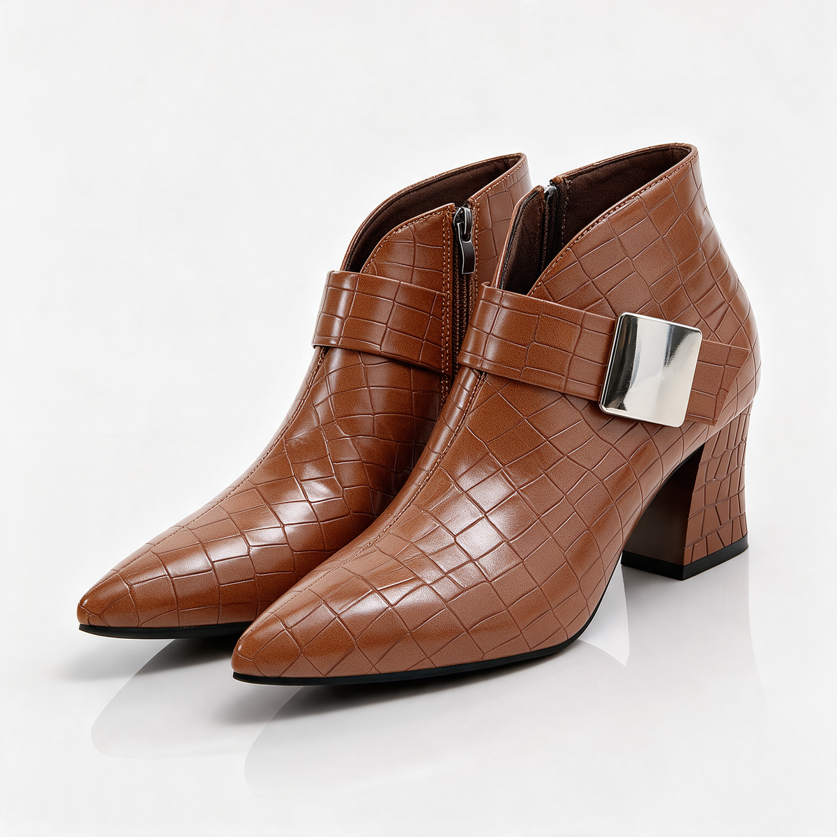 Florentia Croc Block Boots