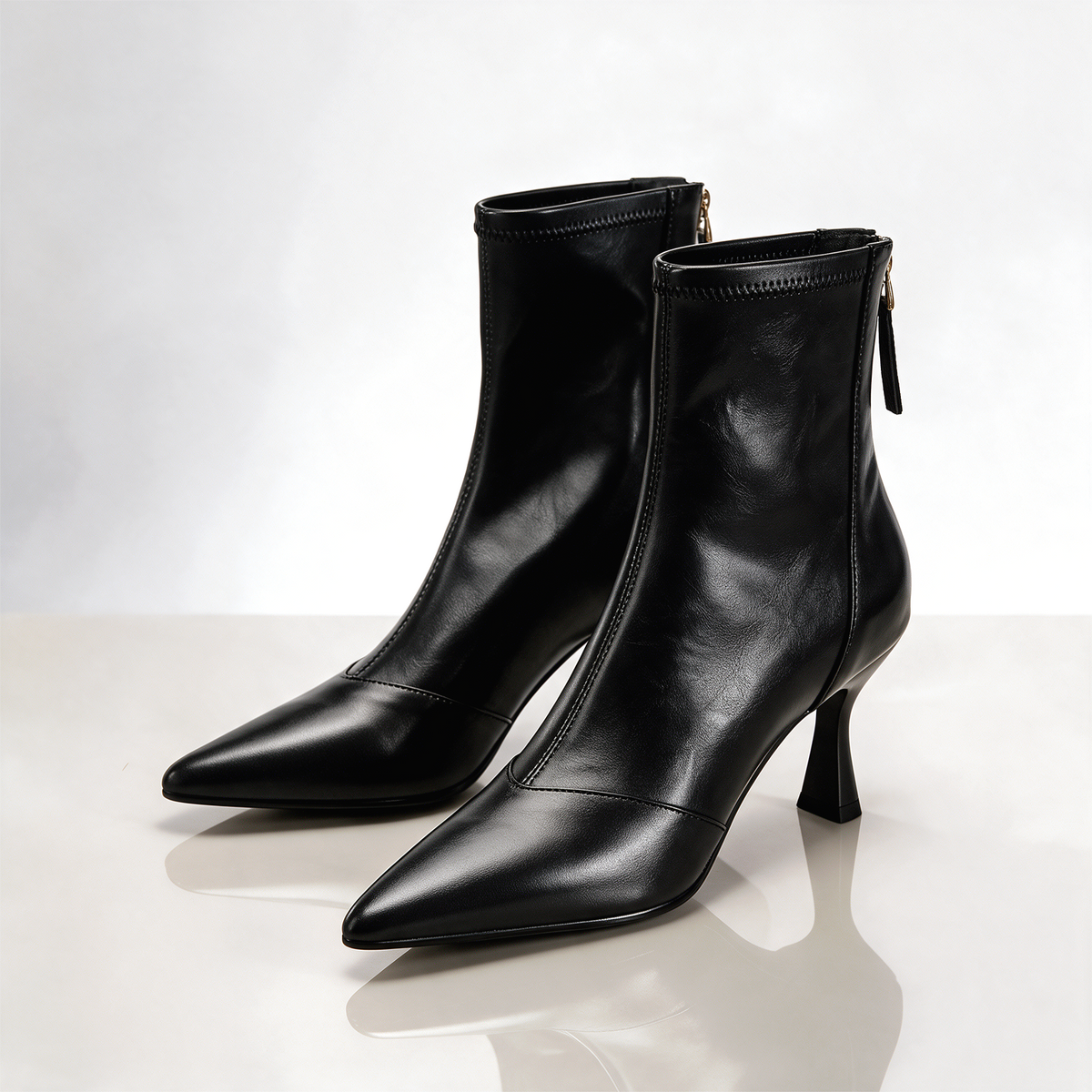Florentia Leather Ankle Boots