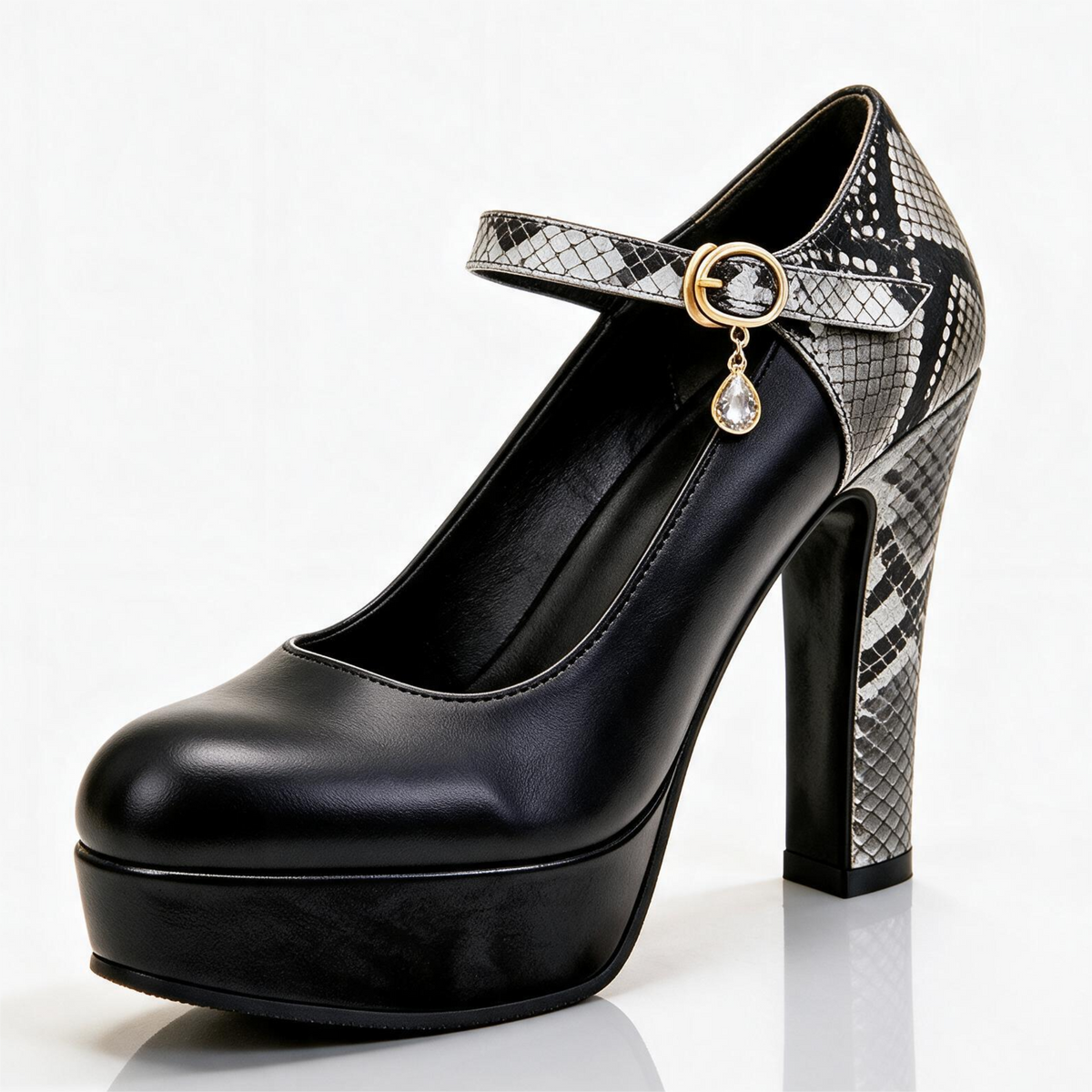 Olivia Rae Python Pump