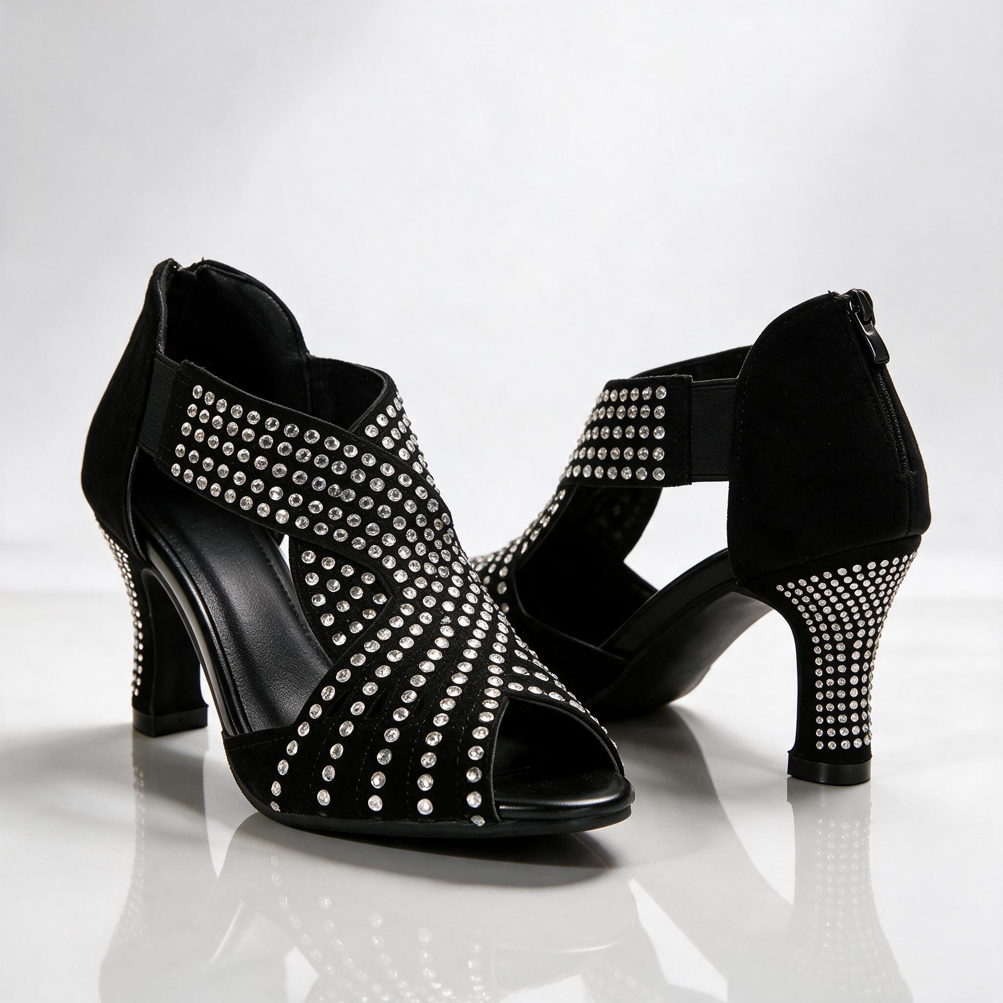 Olivia Rae Rhinestone Heels