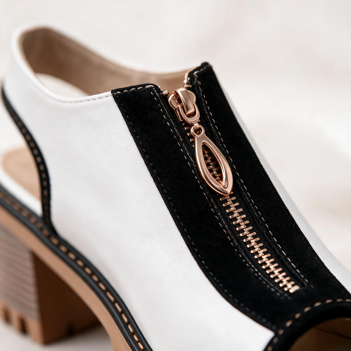 Carmella Zip Heels