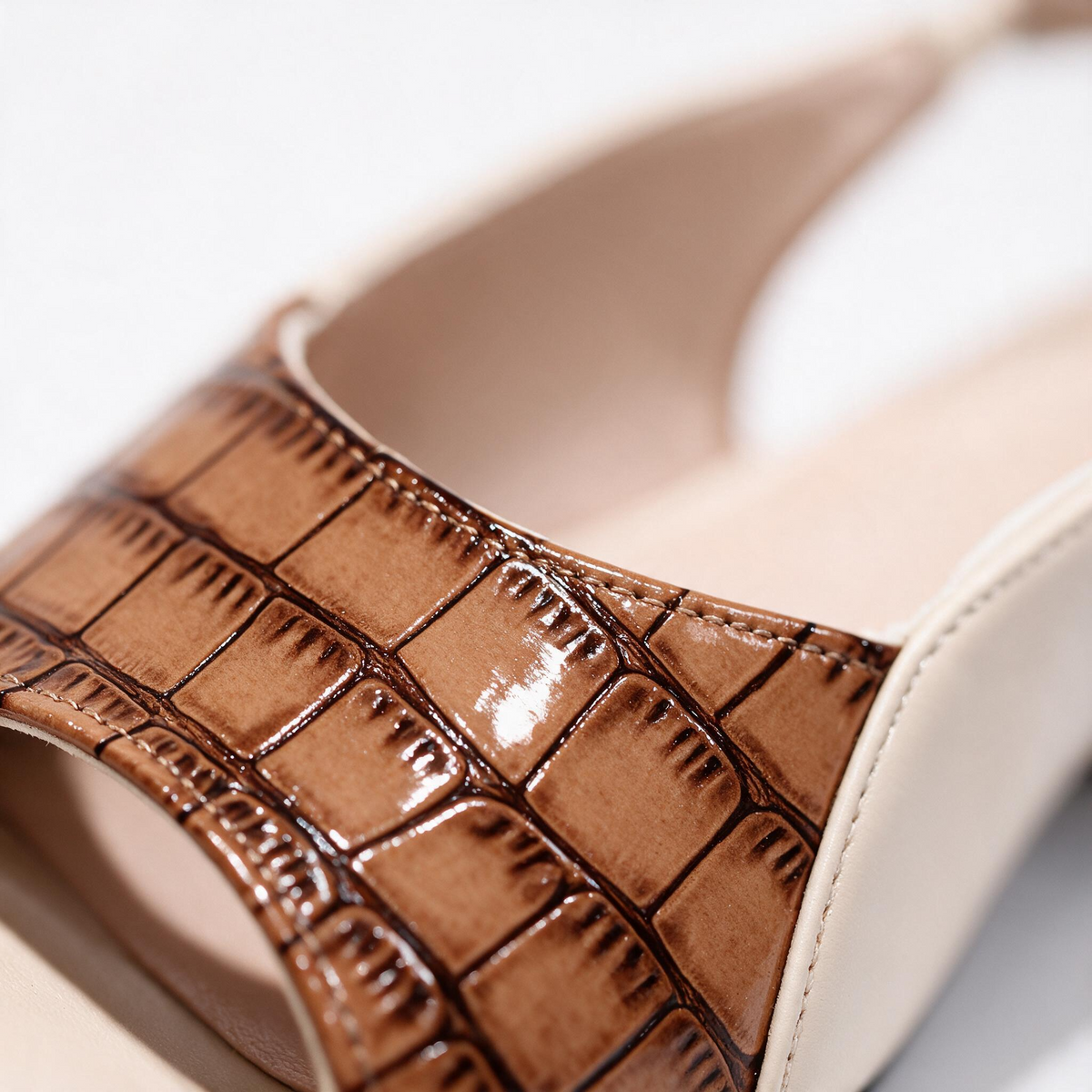 Sofia Rae Gator Slingback Sandals